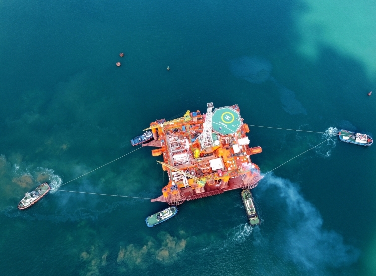 TCM Towage service for Dai Hung 01 drilling rig