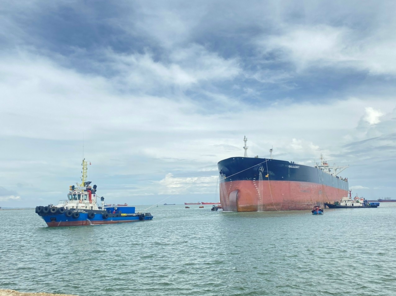 TCM Towage service for VLCC Galilean 7