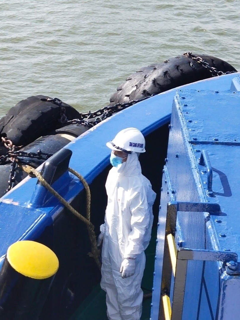Covid-19 prevention and control in TCM fleet tugboats